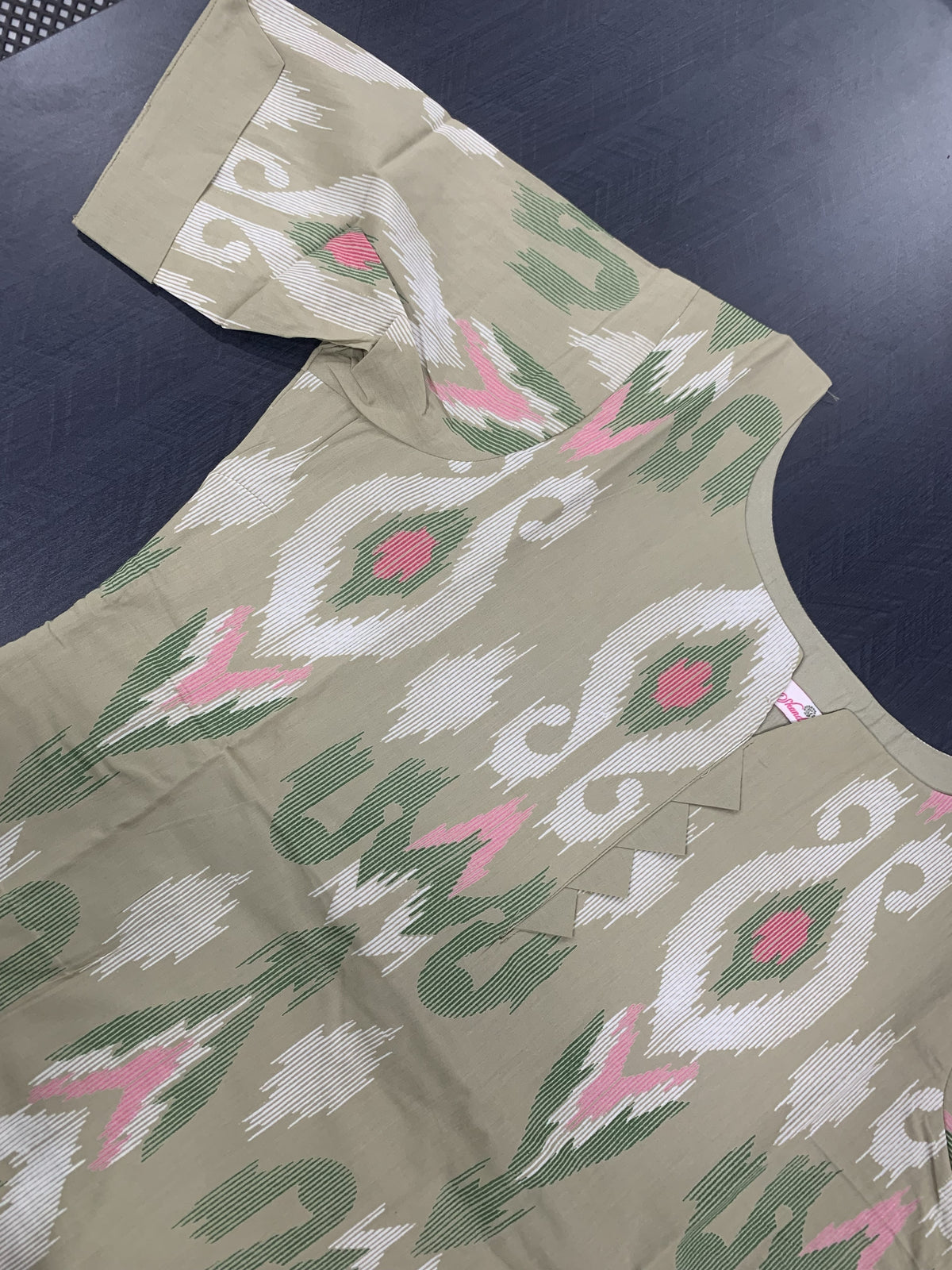Soft Cotton Light Sage Green Salwar Set,
